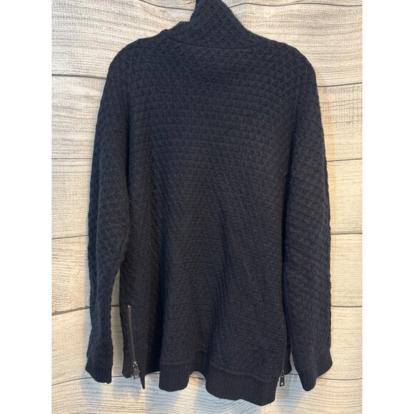 Zadig & Voltaire Cashmere Side Zip Turtleneck Sweater Size XS - Picture 3 of 5